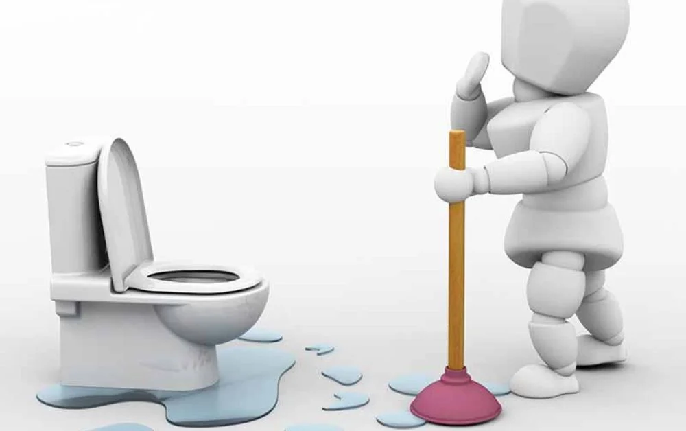 bồn cầu rò nước