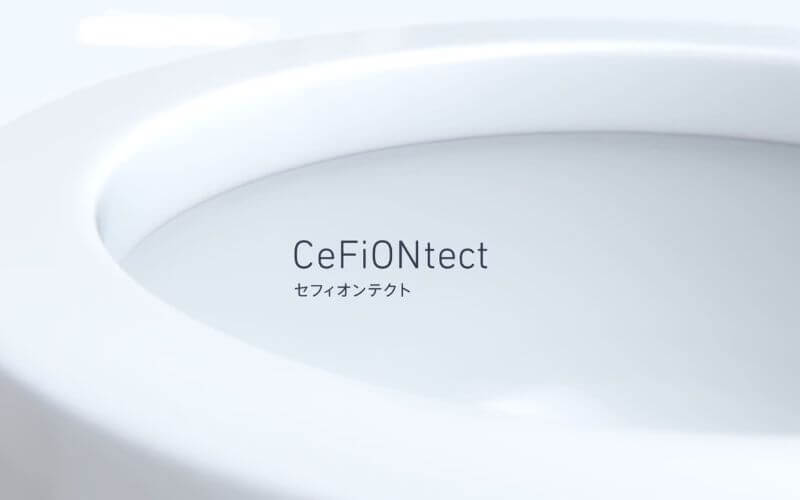 công nghệ men sứ chống bám bẩn của toto CW822