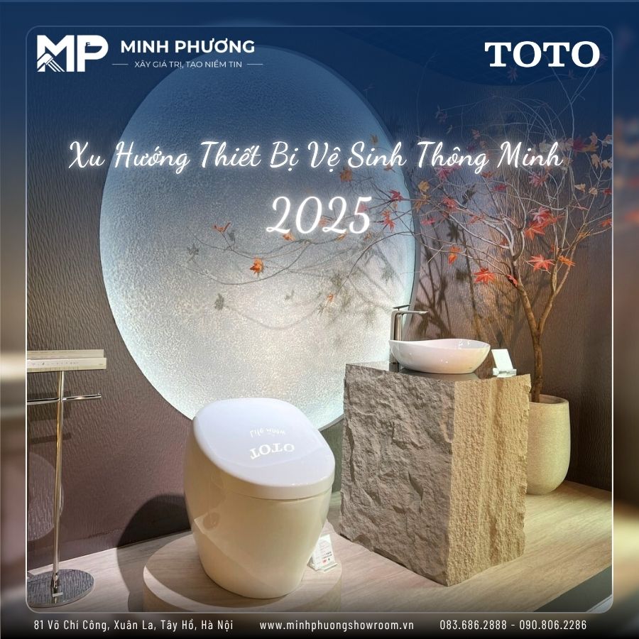 Xu Hướng Thiết Bị Vệ Sinh Thông Minh 2025
