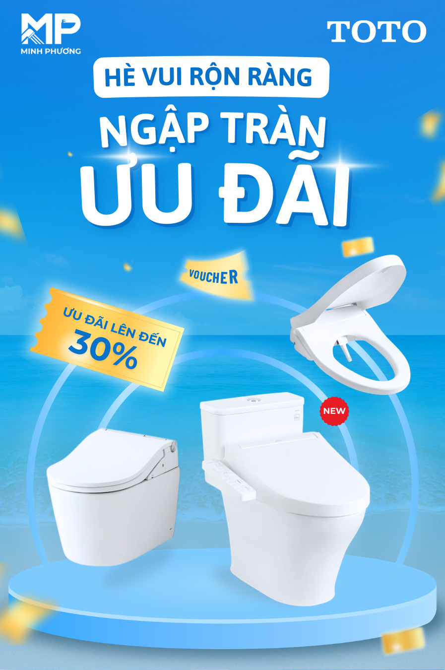Mua thiết bị vệ sinh với mức giá siêu hời tại Minh Phương