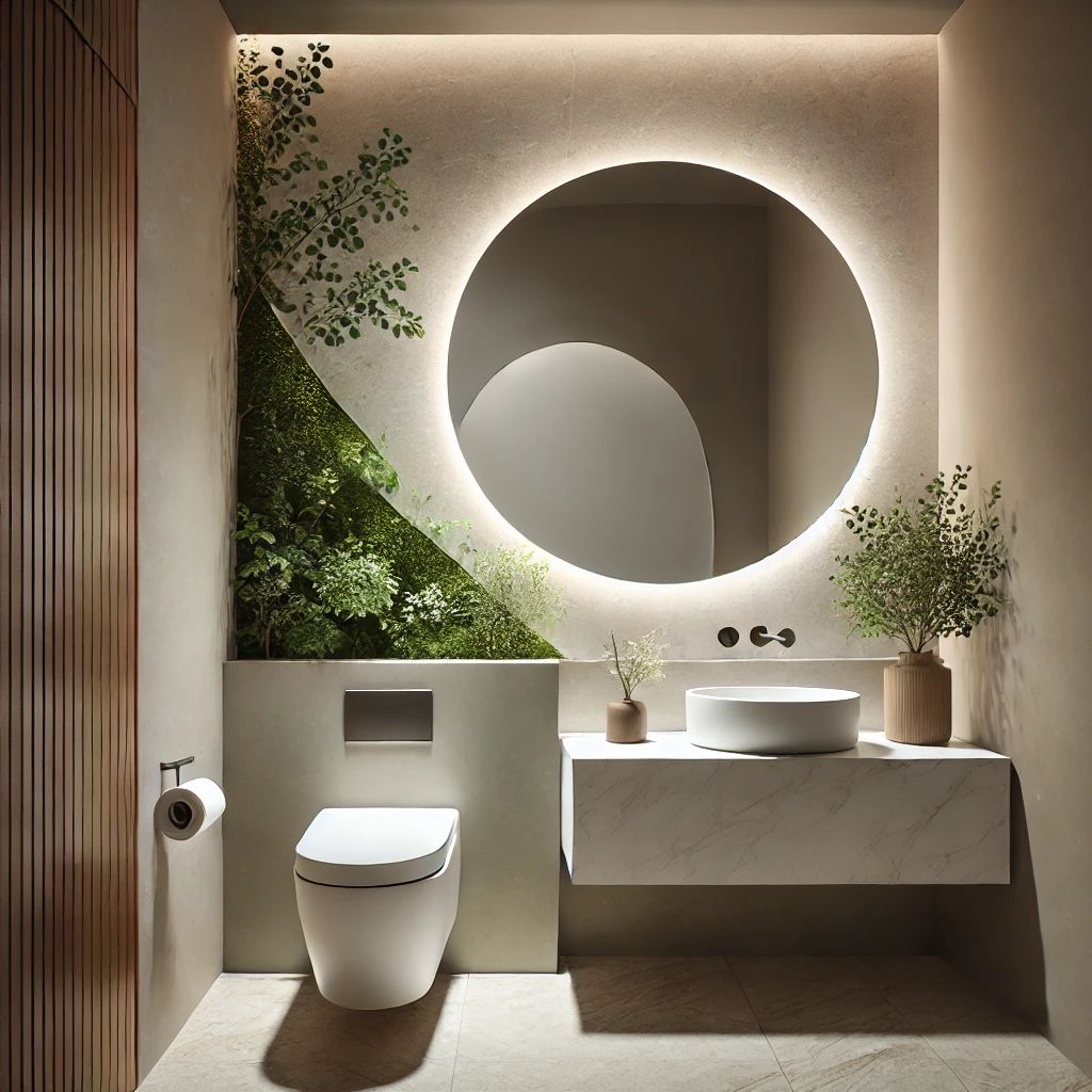 Vì sao nên thử trang trí phòng tắm bằng cây xanh?