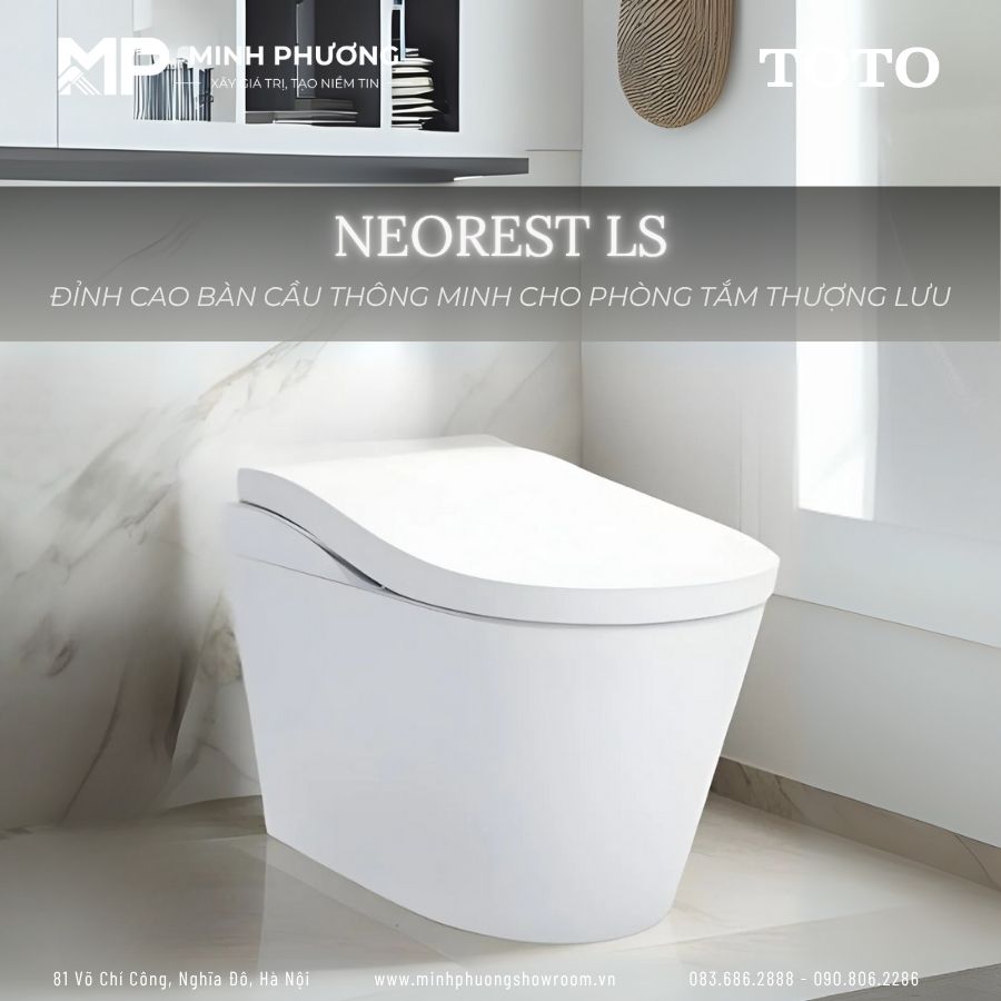 NEOREST LS – Đỉnh Cao Bàn Cầu Thông Minh Cho Phòng Tắm Thượng Lưu