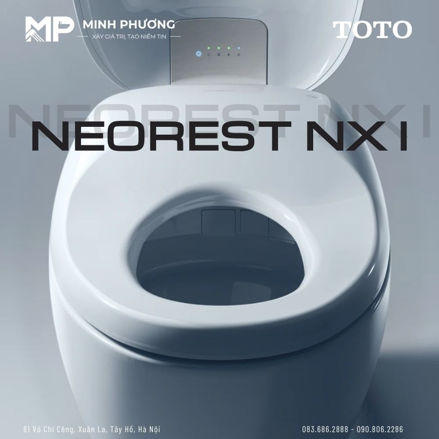 TOTO NEOREST NX1 – Đầu Tư Cho Sức Khỏe Từ Điều Không Ngờ Tới