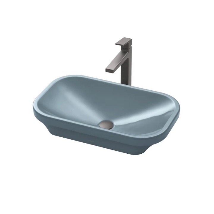 Chậu lavabo đặt bàn TOTO LW630JDW/F#ASB