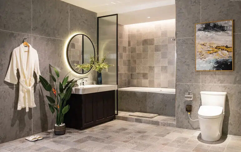 Làm thế nào để giữ thói quen giữ khô ráo sàn phòng tắm? 