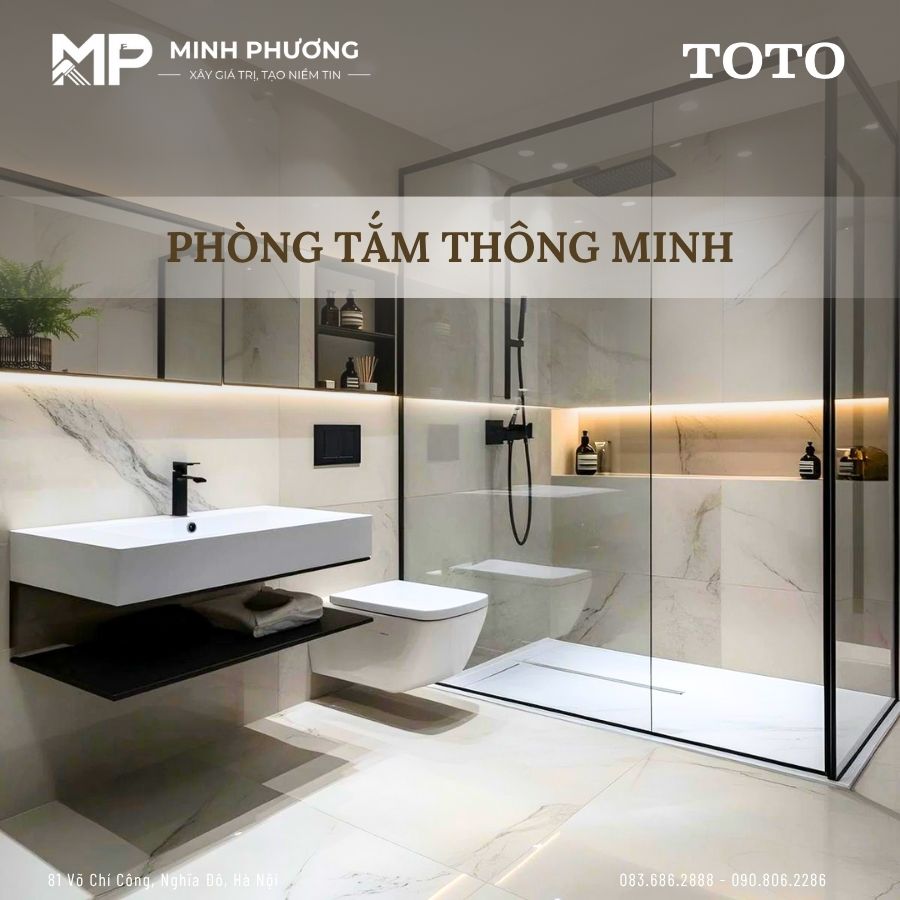 Phòng Tắm Thông Minh - Nâng Tầm Trải Nghiệm Với Nội Thất Thông Minh