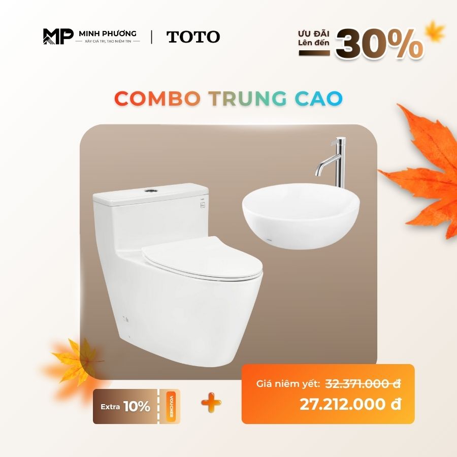 Combo Thiết Bị Vệ Sinh Trung Cao