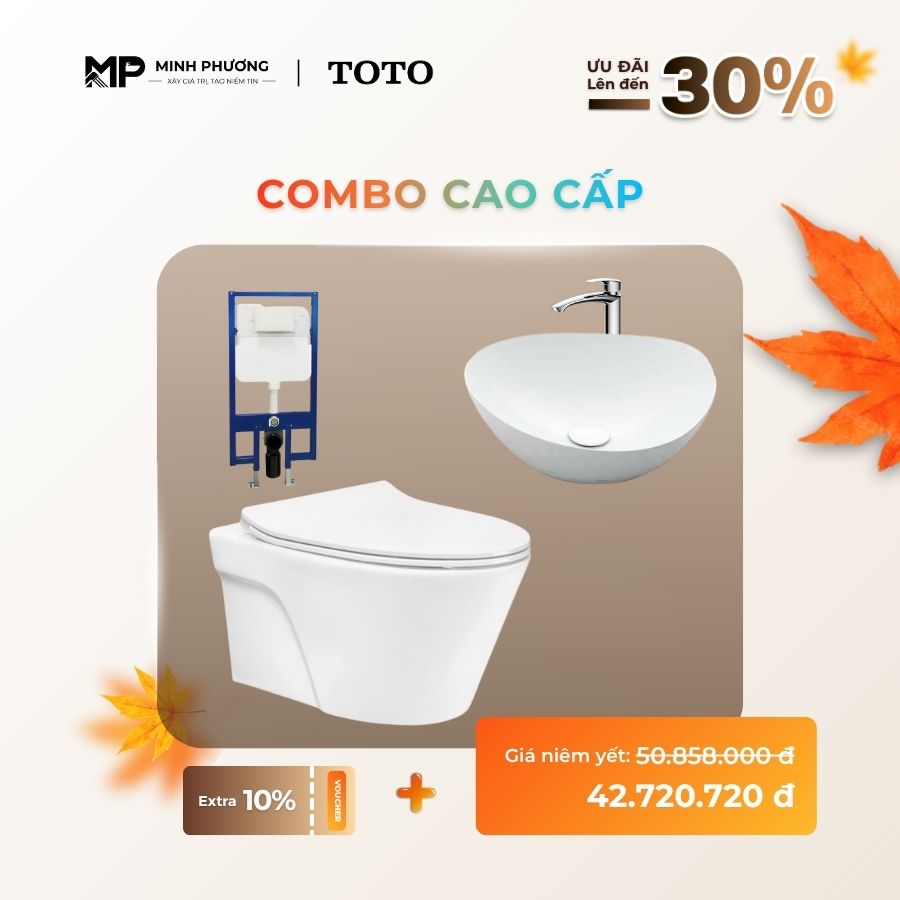 Combo Thiết Bị Vệ Sinh Cao Cấp