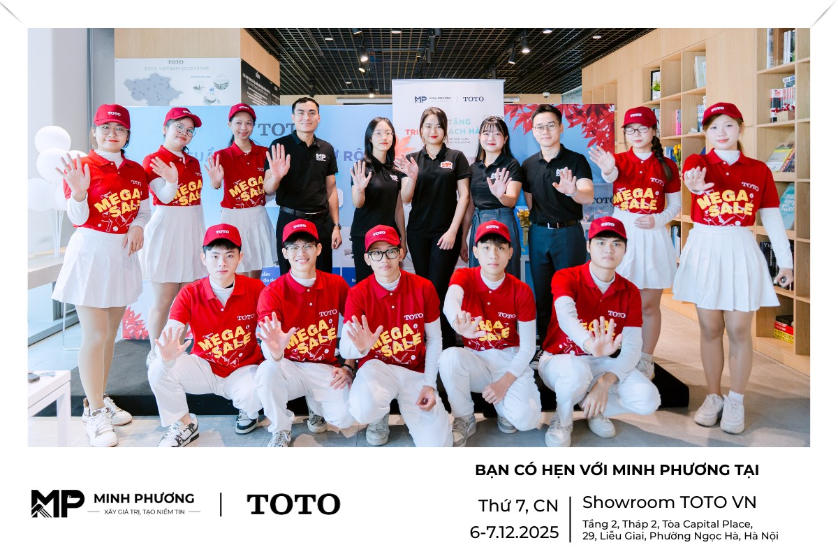 Chương Trình Tư Vấn Mở Rộng Về Thiết Bị Vệ Sinh Của Minh Phương