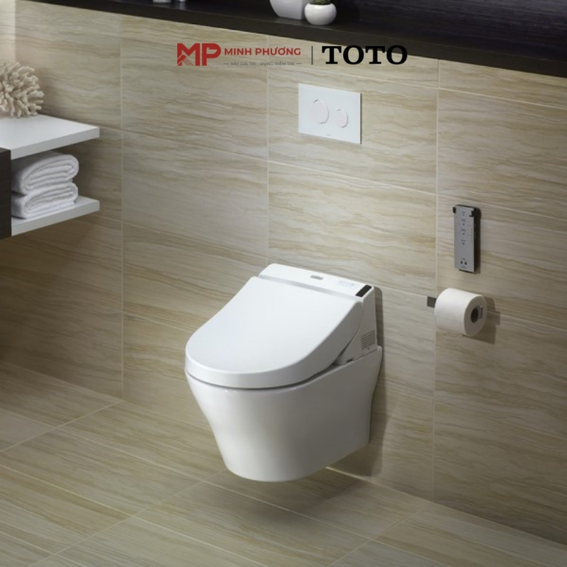 Ưu điểm của bồn cầu treo tường