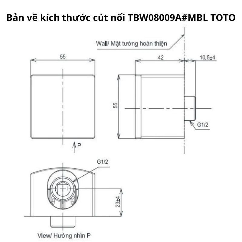 Sen tắm âm tường TOTO TBV02102BA#MBL TBV02401BA#MBL TBW02006A#MBL TBW08003A#MBL TBG02001B#MBL TBW08009A#MBL Đen Mờ