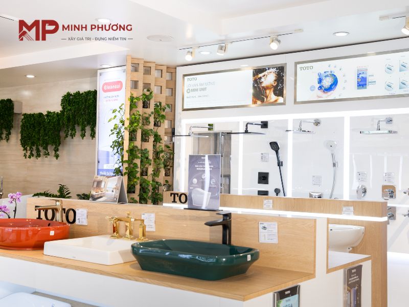 Trải nghiệm thiết bị vệ sinh tại Minh Phương TOTO Showroom