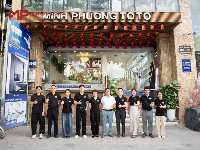 Trải nghiệm thiết bị vệ sinh tại Minh Phương TOTO Showroom