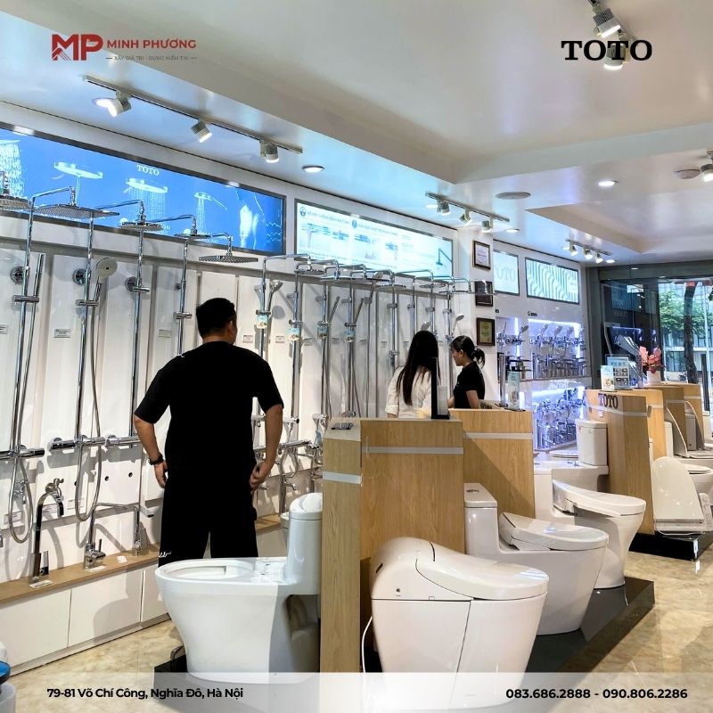 Showroom TOTO Hà Nội | Tận mắt trải nghiệm, an tâm lựa chọn