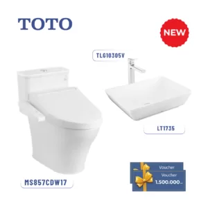 TOTO MS857 Business Bathroom