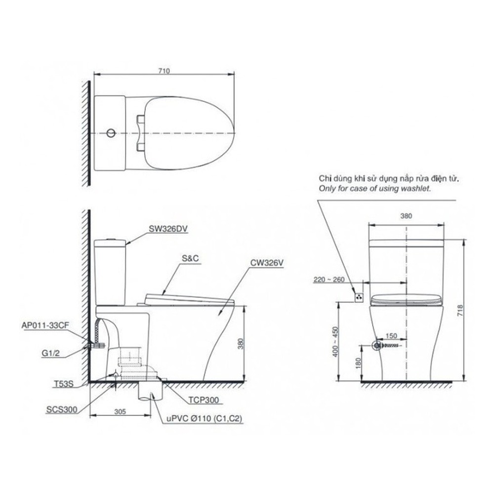 CS326DW11XW ban ve ky thuat