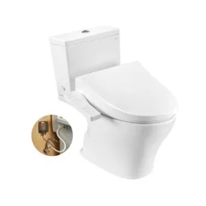 Bàn cầu 2 khối kèm nắp rửa điện tử WASHLET dòng S1 TOTO CS326DW26