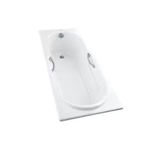 Bồn tắm gang tráng men 1700mm TOTO FBY1720NHPE#W/TVBF412/DB505R-2B