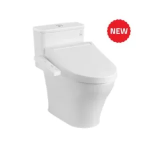 Bàn cầu 1 khối nắp điện tử TOTO MS857CDW17