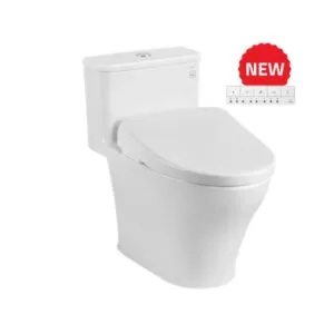 Bàn cầu 1 khối nắp điện tử TOTO MS857CDW23