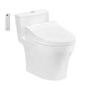 Bàn cầu 1 khối nắp điện tử TOTO MS885CDW15