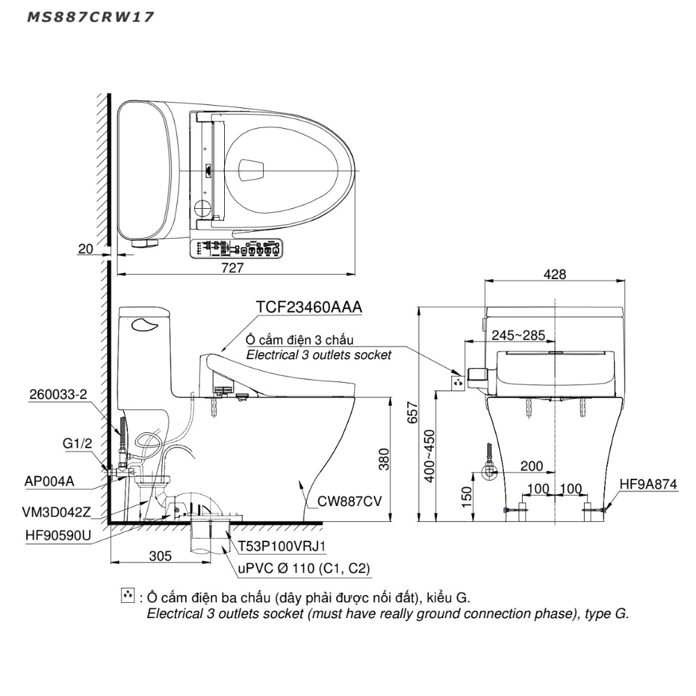 MS887CRW17XW ban ve ky thuat