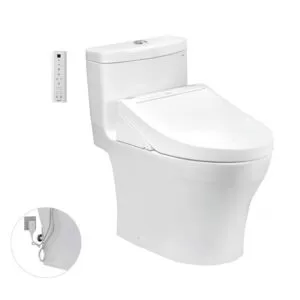 Bàn cầu 1 khối nắp điện tử TOTO MS889DRW14