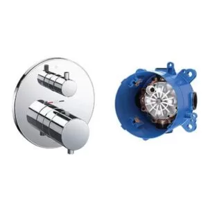 Van điều chỉnh nhiệt độ âm tường kèm van chuyển hướng TOTO TBV01408B TBN01001B