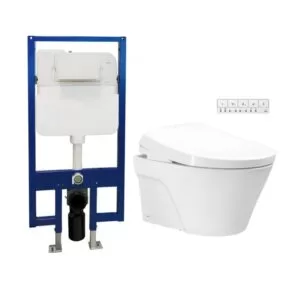 Bàn cầu treo tường kết hợp nắp rửa điện tử WAHSLET dòng S7 TOTO CW822RA#W/TCF47360GAA#NW1/WH172A