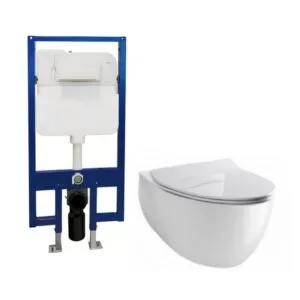 Bàn cầu treo tường nắp đóng êm CW812RA/WH172A/TC600VS