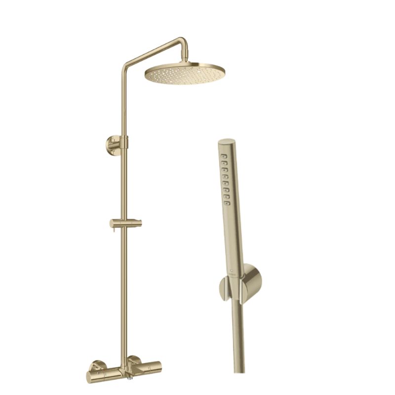 Bộ sen cây nhiệt độ TOTO TBW07403A TBW02017A #BFG Màu Vàng Pháp Mờ