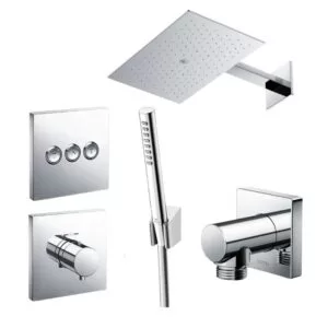 Sen tắm âm tường TOTO TBV02402B TBV02105B TBW08004A TBW02017A TBW02013B Mạ Nickel Chrome bóng
