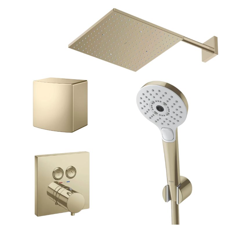 Sen tắm âm tường TOTO TBV02406B#BFG TBW01010A#BFG TBW08003A#BFG TBW08009A#BFG Vàng Pháp Mờ