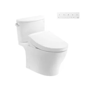 Bàn cầu 2 khối nắp điện tử WASHLET S5 TOTO CS767CRW25