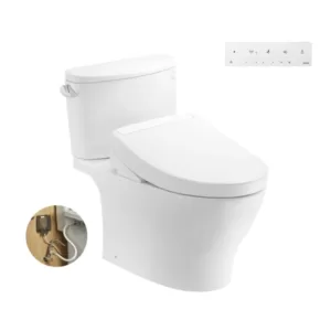 Bàn cầu 2 khối nắp điện tử WASHLET S5 TOTO CS767RW25