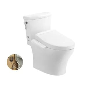 Bàn cầu 2 khối nắp điện tử WASHLET S2 TOTO CS986GW24