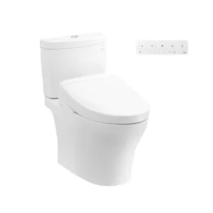 Bàn cầu 2 khối nắp điện tử WASHLET S5 TOTO CS769CDRW25