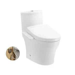 Bàn cầu 2 khối nắp điện tử WASHLET S2 TOTO CS838DW24
