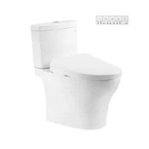 Bàn cầu 2 khối nắp điện tử WASHLET S7 TOTO CS769CDRW23