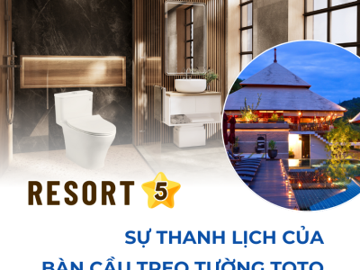 bàn cầu TOTO,resort