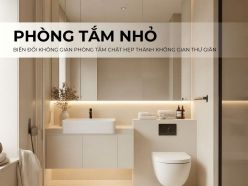 Giải Pháp Cho Phòng Tắm Nhỏ – Biến Đổi Không Gian Phòng Tắm Chật Hẹp