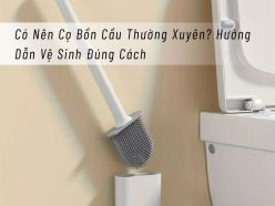 Có Nên Cọ Bồn Cầu Thường Xuyên? Hướng Dẫn Vệ Sinh Đúng Cách