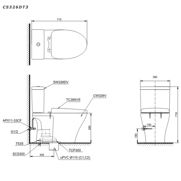 CS326DT3XW ban ve ky thuat 3a647393
