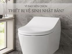 Vì sao nên chọn thiết bị vệ sinh Nhật Bản