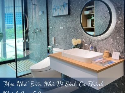 “Mẹo Nhỏ” Biến Nhà Vệ Sinh Cũ Thành Khách Sạn 5 Sao
