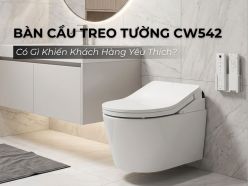 Bàn Cầu Treo Tường CW542 Có Gì Khiến Khách Hàng Tại Minh Phương Yêu Thích?