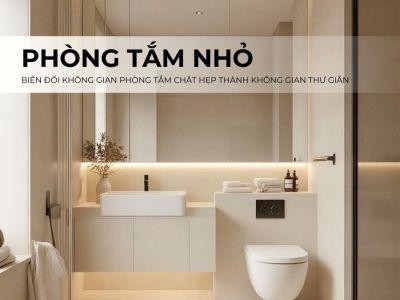 Giải Pháp Cho Phòng Tắm Nhỏ – Biến Đổi Không Gian Phòng Tắm Chật Hẹp