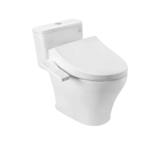 Bàn cầu 1 khối nắp điện tử