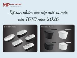Bảng giá bộ sản phẩm cao cấp mới ra mắt của TOTO năm 2026