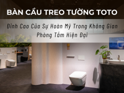 bàn cầu treo tường, TOTO, bồn cầu,